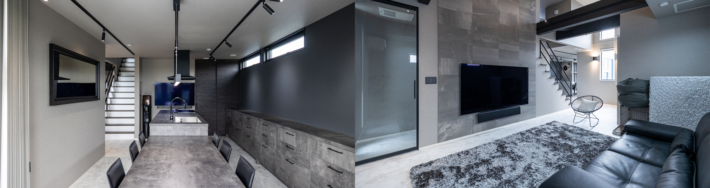 ナチュラルモダンなダイニングキッチン