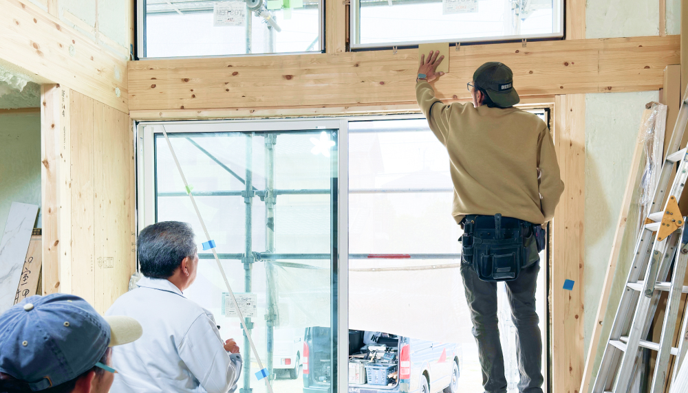 社内検査の様子