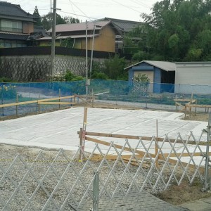 T様邸　基礎工事