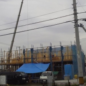 Ｓ様邸上棟しました。