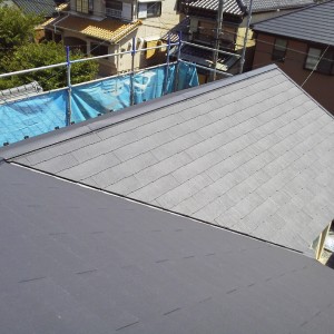 K様邸　屋根工事が終わりました。