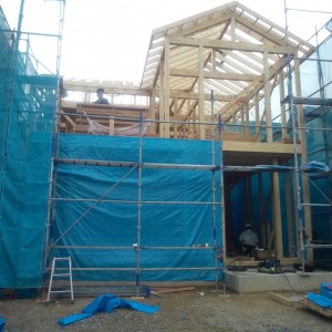 祝！瀬戸市　Ｋ様邸上棟