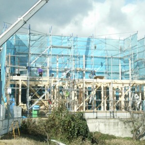 棟上げっていいなぁ