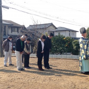 F様邸地鎮祭