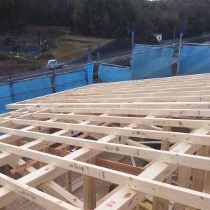 上棟しました！