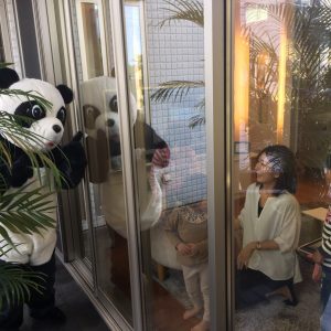 モデルハウスにあの動物が･･･！