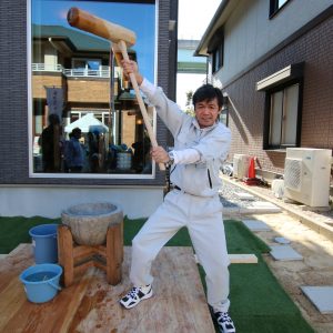 2018年　新春餅つき大会