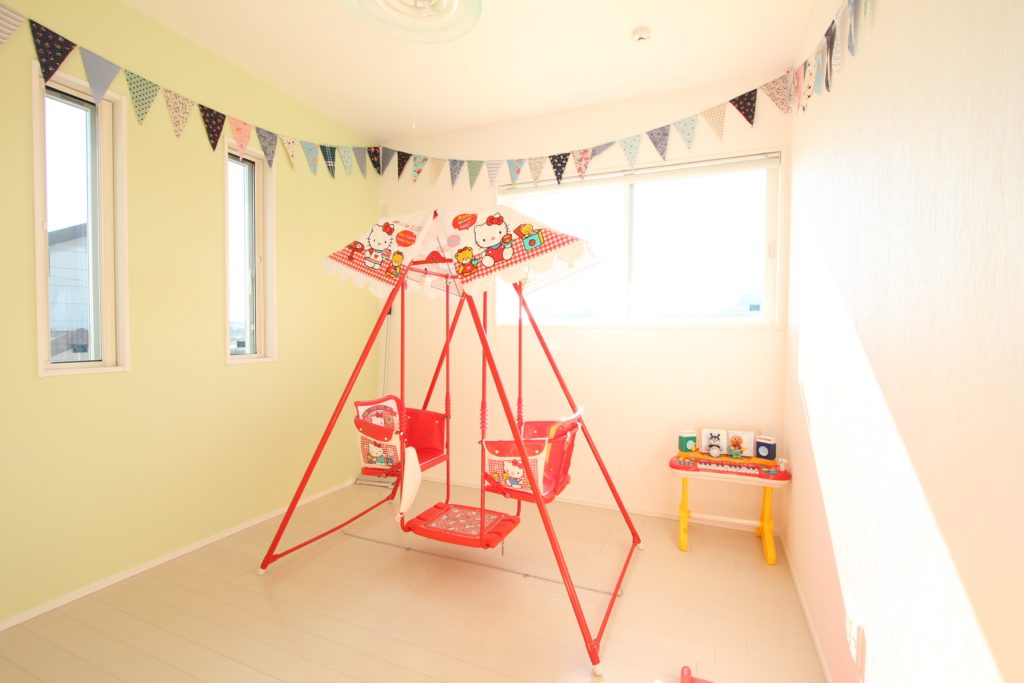 ライフステージに合わせてレイアウトの変更が可能～シンプルに設計された子供部屋