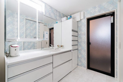 ランドリールームで洗濯家事や収納機能がアップ|【愛知県】家事動線が良くなる快適な間取り設計