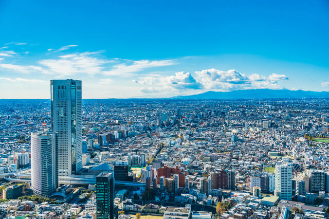 世田谷区の景色