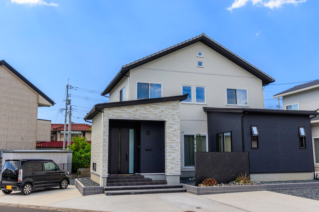 注文住宅の外観