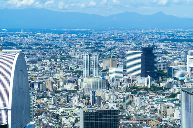 練馬区の都市風景