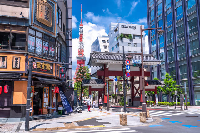 東京都の街並み