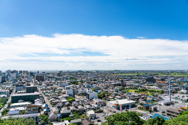 千葉県の街並み