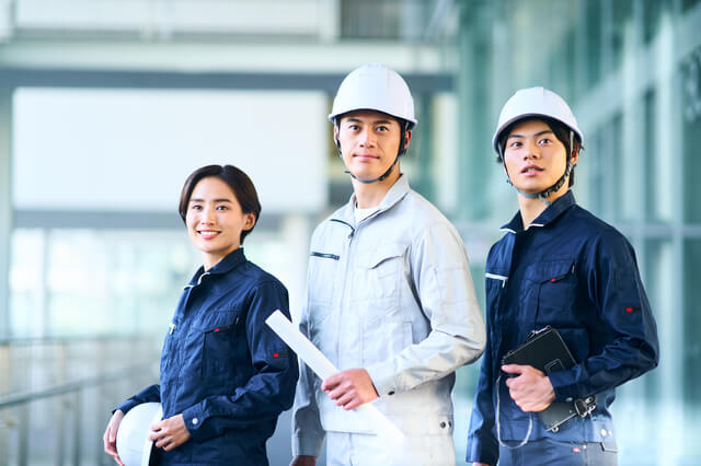 住宅会社の従業員