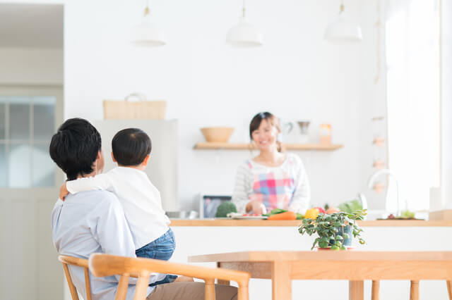 若いファミリー世帯