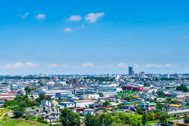 相模原市の住宅街