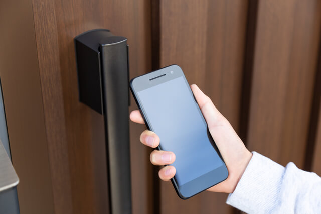 スマホによる鍵の解錠