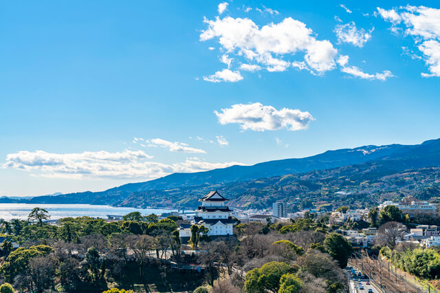 小田原市の景観と小田原城