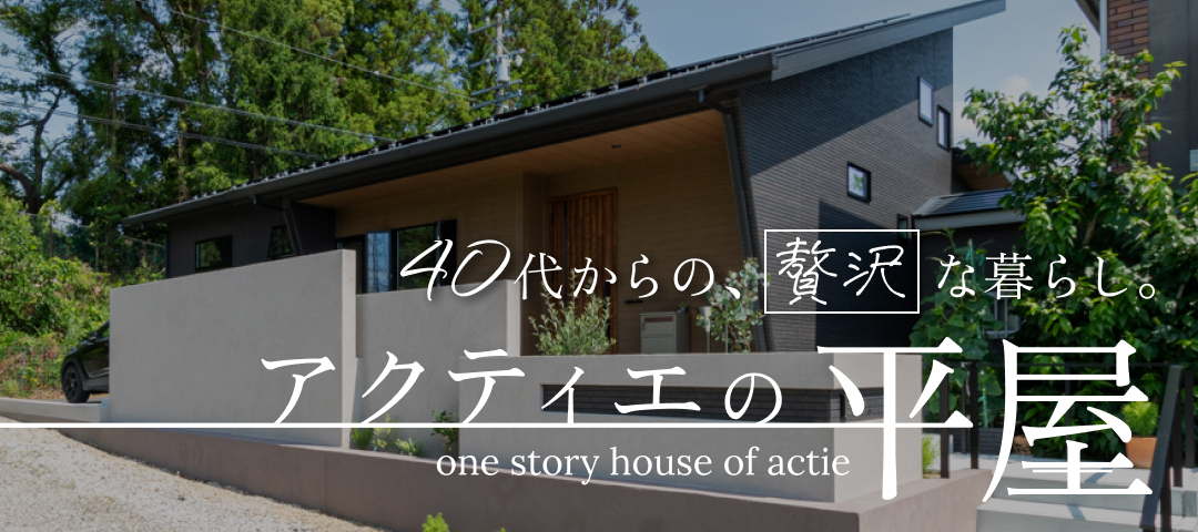 アクティエの平屋