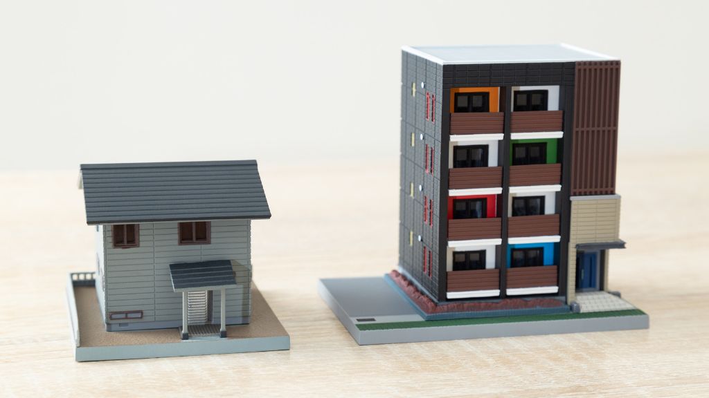 マンションと一戸建ての違いを一覧表で確認